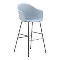 Mani Plastic Armshell Bar Stool
