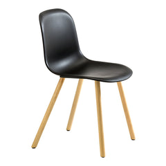Mani Plastic Chair - Wood Legs