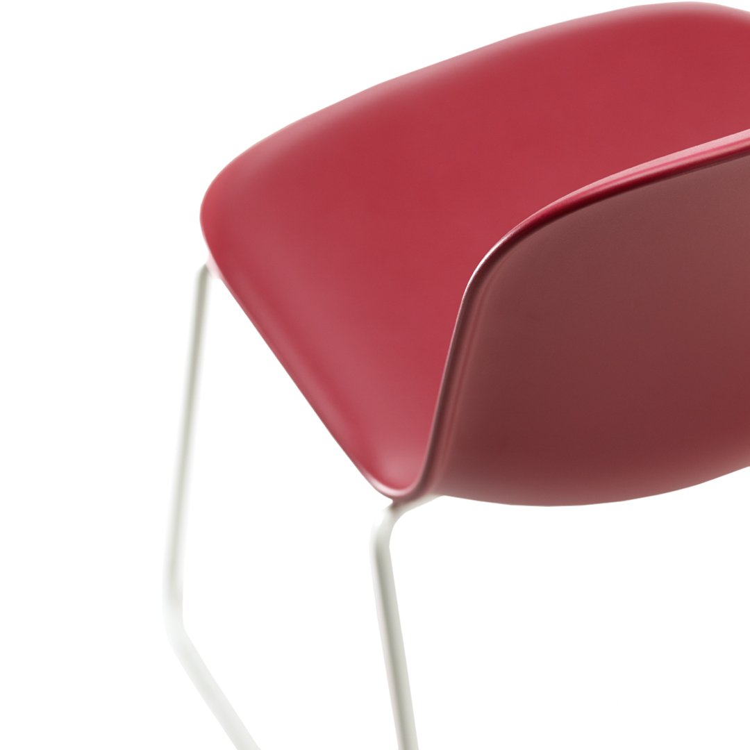 Mani Plastic Chair - Sled Base - Stackable