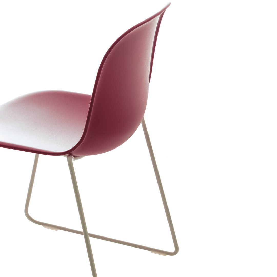 Mani Plastic Chair - Sled Base - Stackable