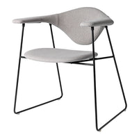 Masculo Dining Chair - Sledge Base