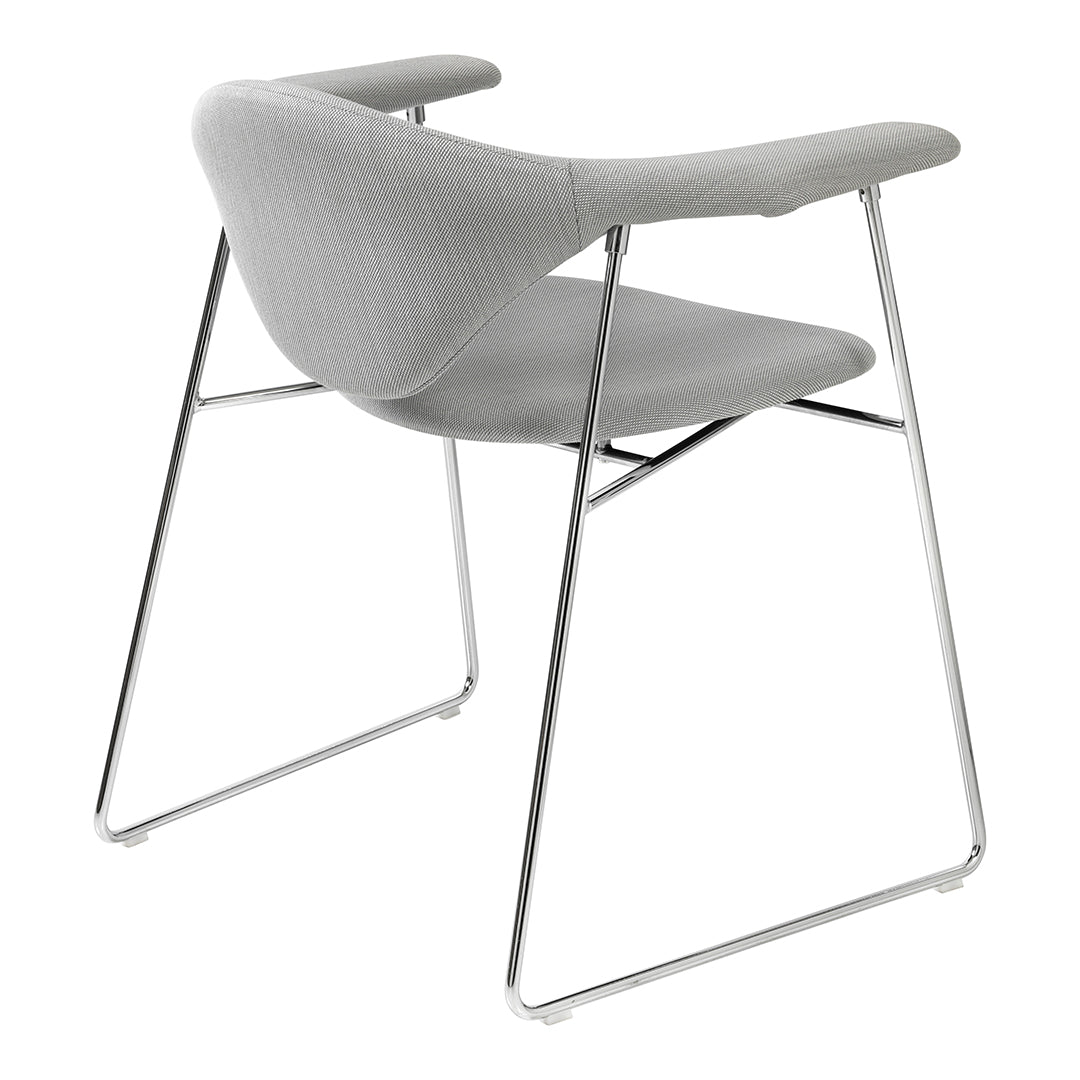 Masculo Dining Chair - Sledge Base