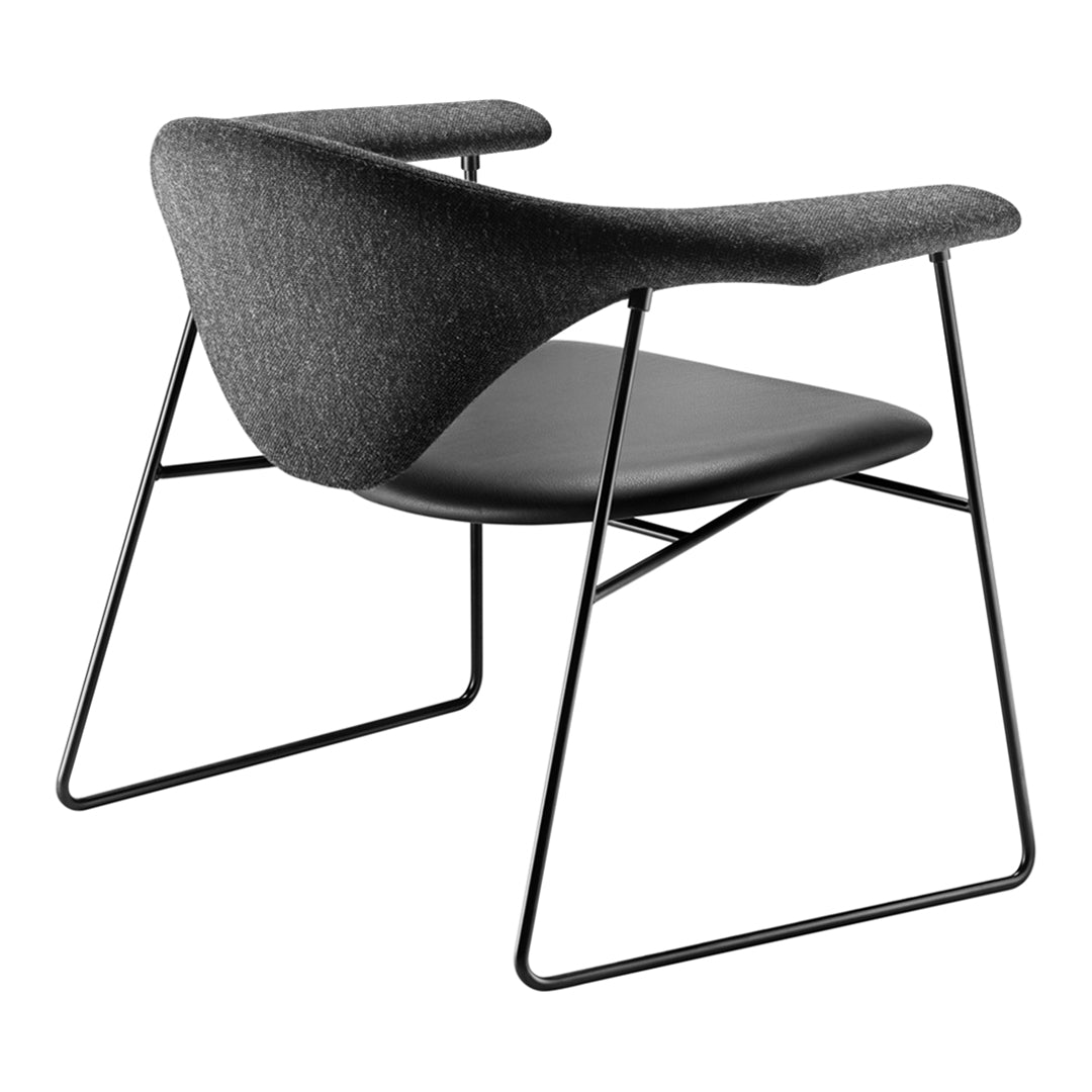 Masculo Lounge Chair - Sledge Base