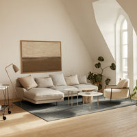 Flaneur 2-Seater Sofa w/ Armrest