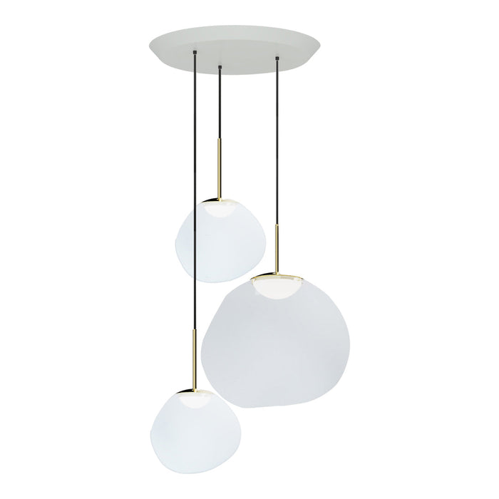 Melt Trio LED Round Pendant System