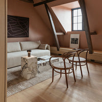 Marble Plinth Coffee Table - Low