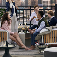 Mindo 104 Outdoor Side Table w/ Handle