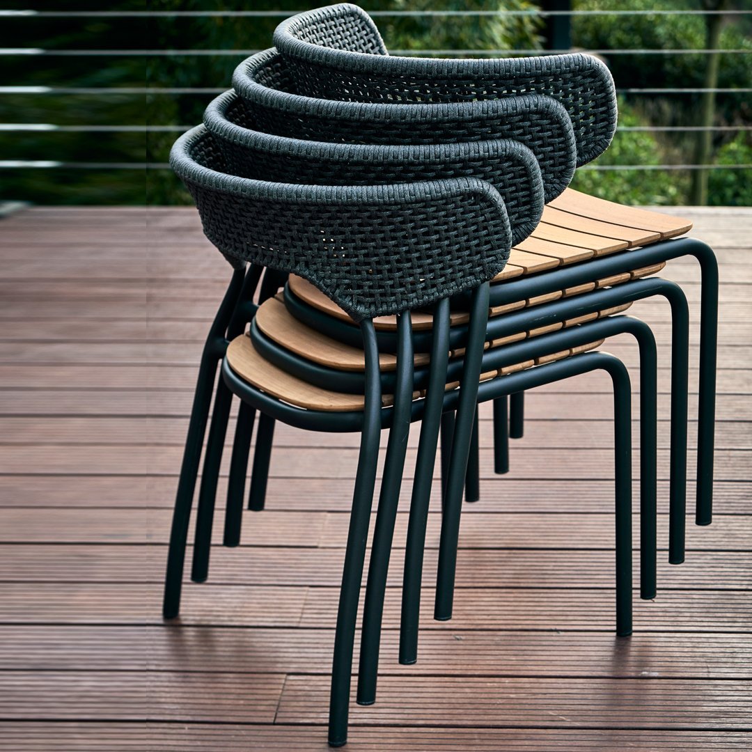 Mindo 101 Outdoor Dining Chair - Stackable