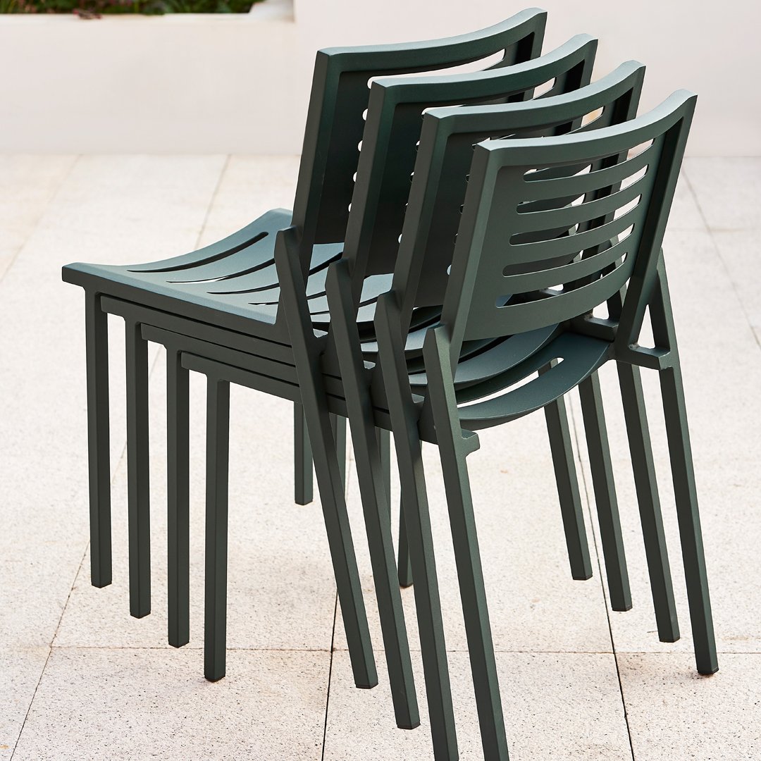 Mindo 112 Outdoor Dining Chair - Stackable