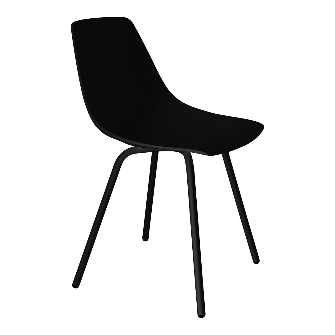 Miunn Dining Chair - 4-Legs, Unupholstered