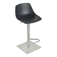 Miunn Bar Stool - Square Base, Unupholstered