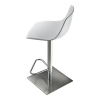 Miunn Bar Stool - Square Base, Upholstered