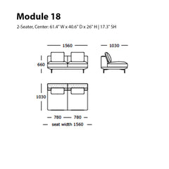 Surface Modular Sofa (Modules 17 - 21)