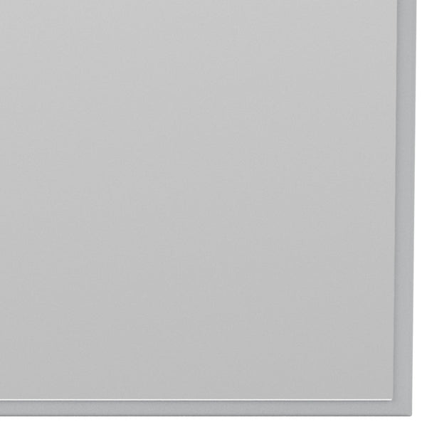 Sleek gray backdrop featuring a subtle matte finish with a minimalist light gray frame. Perfect for modern settings.