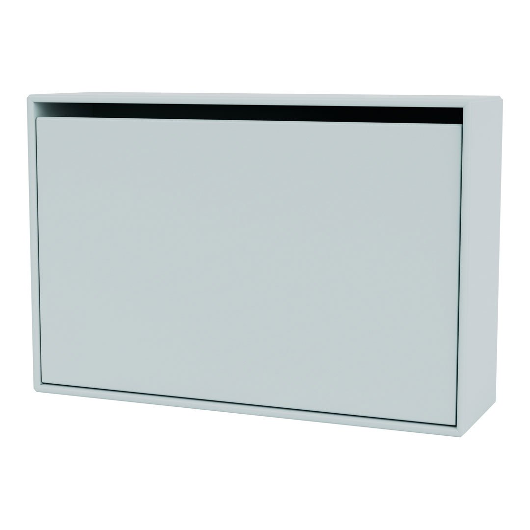Modern light gray wall cabinet with a sleek, minimal design and smooth finish. Perfect for contemporary interiors.