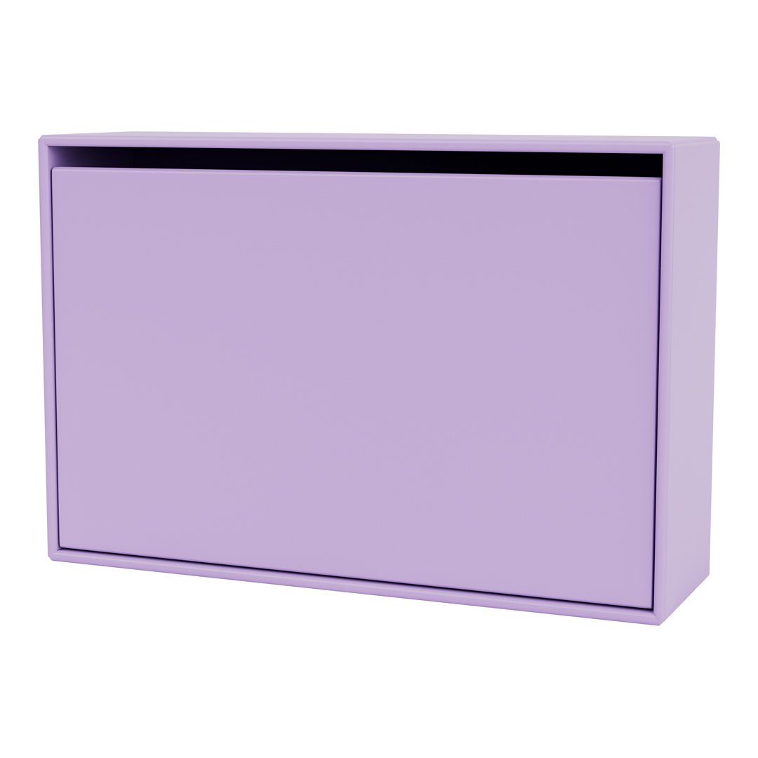 Stylish lilac storage box with a smooth finish and modern design, perfect for organizing your space.