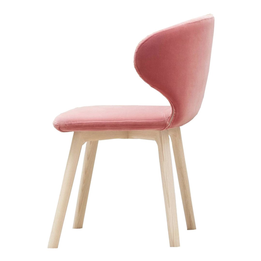 Mula Chair - Wood Base - Upholstered