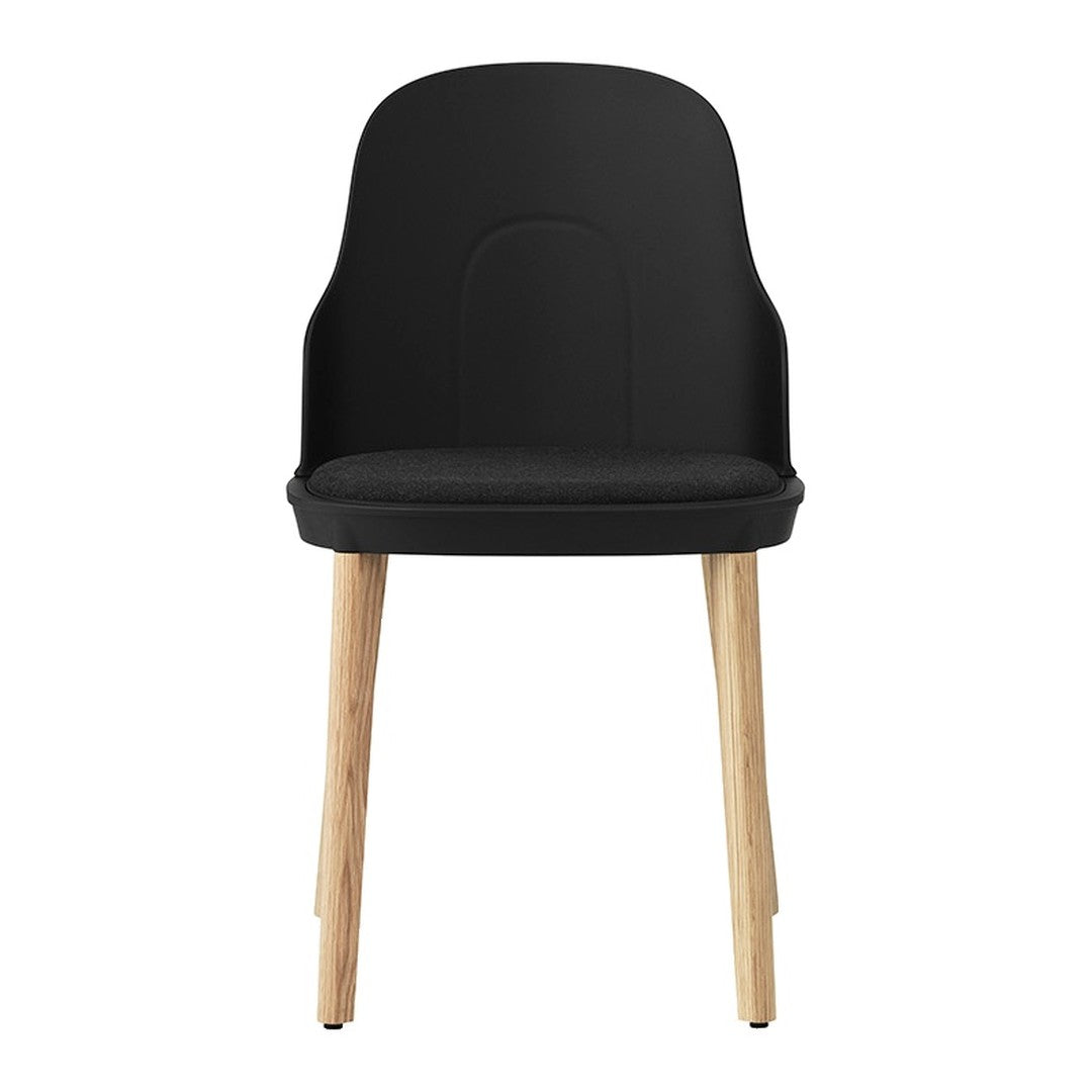Allez Dining Chair - Seat Upholstered, Oak Legs