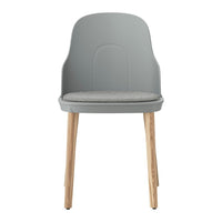 Allez Dining Chair - Seat Upholstered, Oak Legs