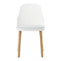 Allez Dining Chair - Seat Upholstered, Oak Legs