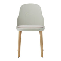 Allez Dining Chair - Seat Upholstered, Oak Legs