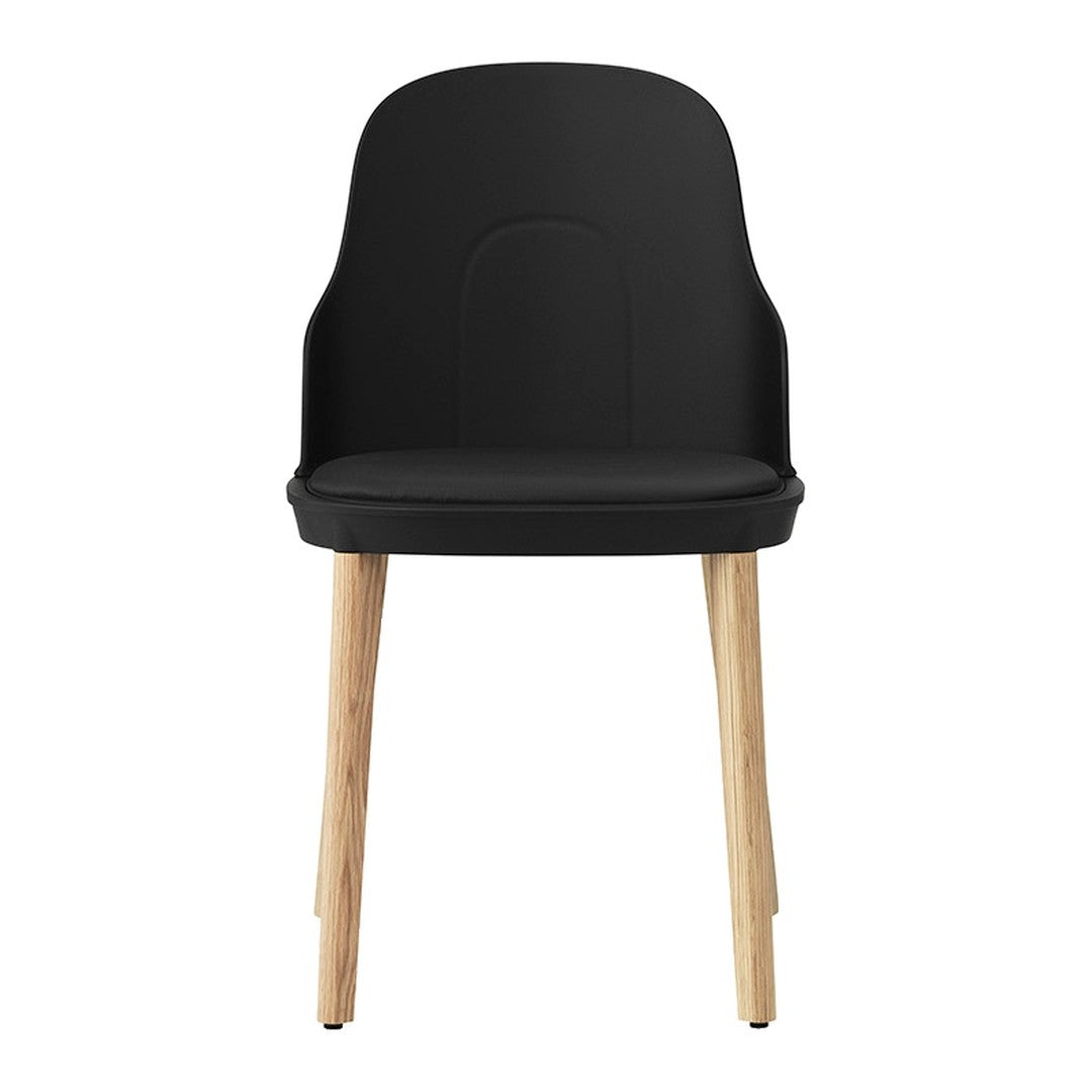 Allez Dining Chair - Seat Upholstered, Oak Legs