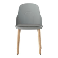 Allez Dining Chair - Seat Upholstered, Oak Legs