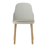 Allez Dining Chair - Seat Upholstered, Oak Legs