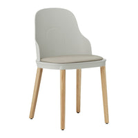 Allez Dining Chair - Seat Upholstered, Oak Legs
