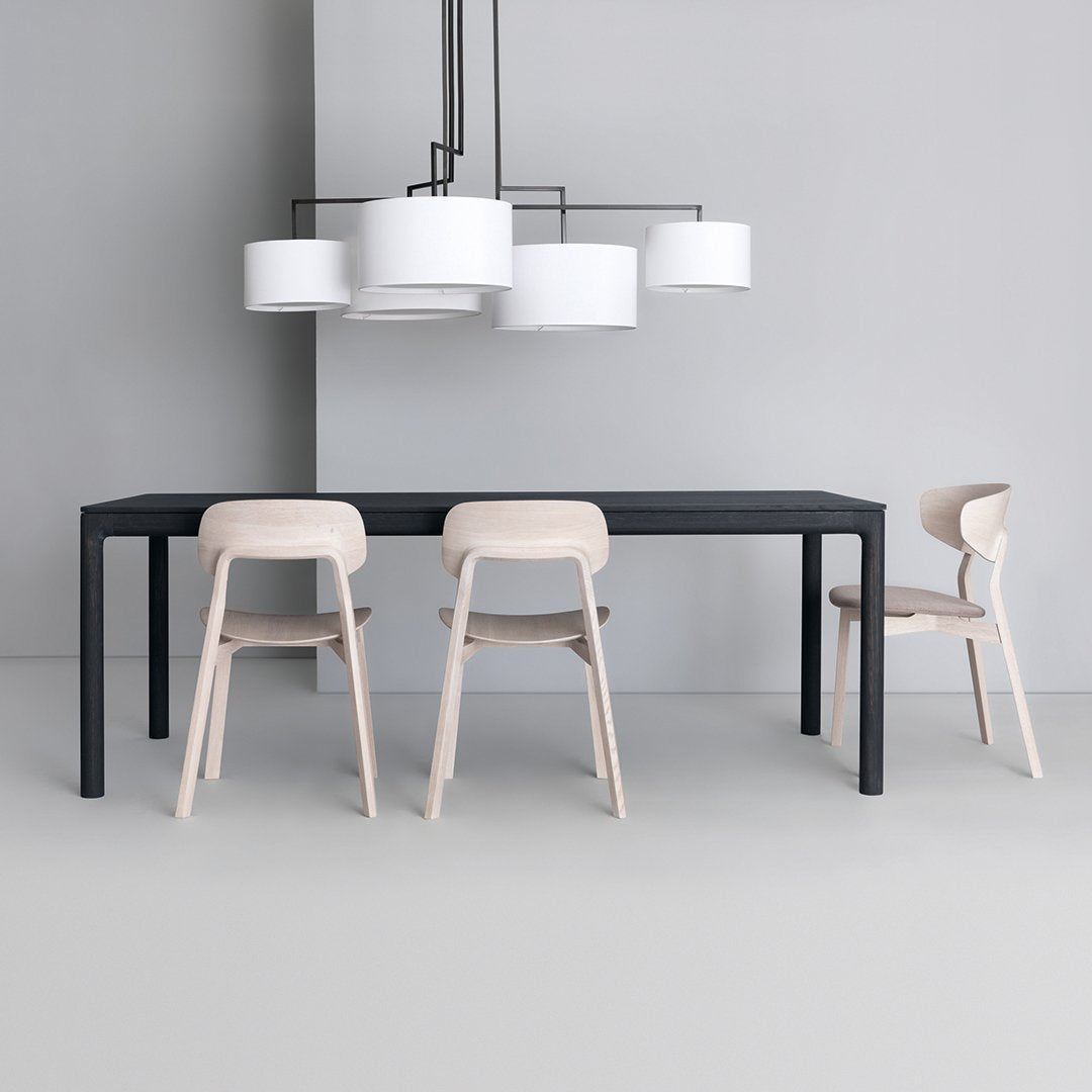 Nonoto Side Chair - Seat Upholstered