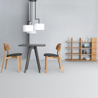 Nonoto Side Chair - Seat Upholstered