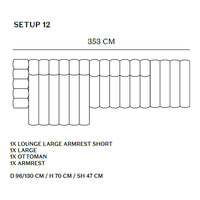 Studio Modular Sofa - Setup 12