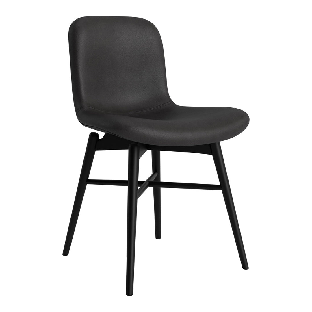 Langue Dining Chair - Wood - Soft Upholstered