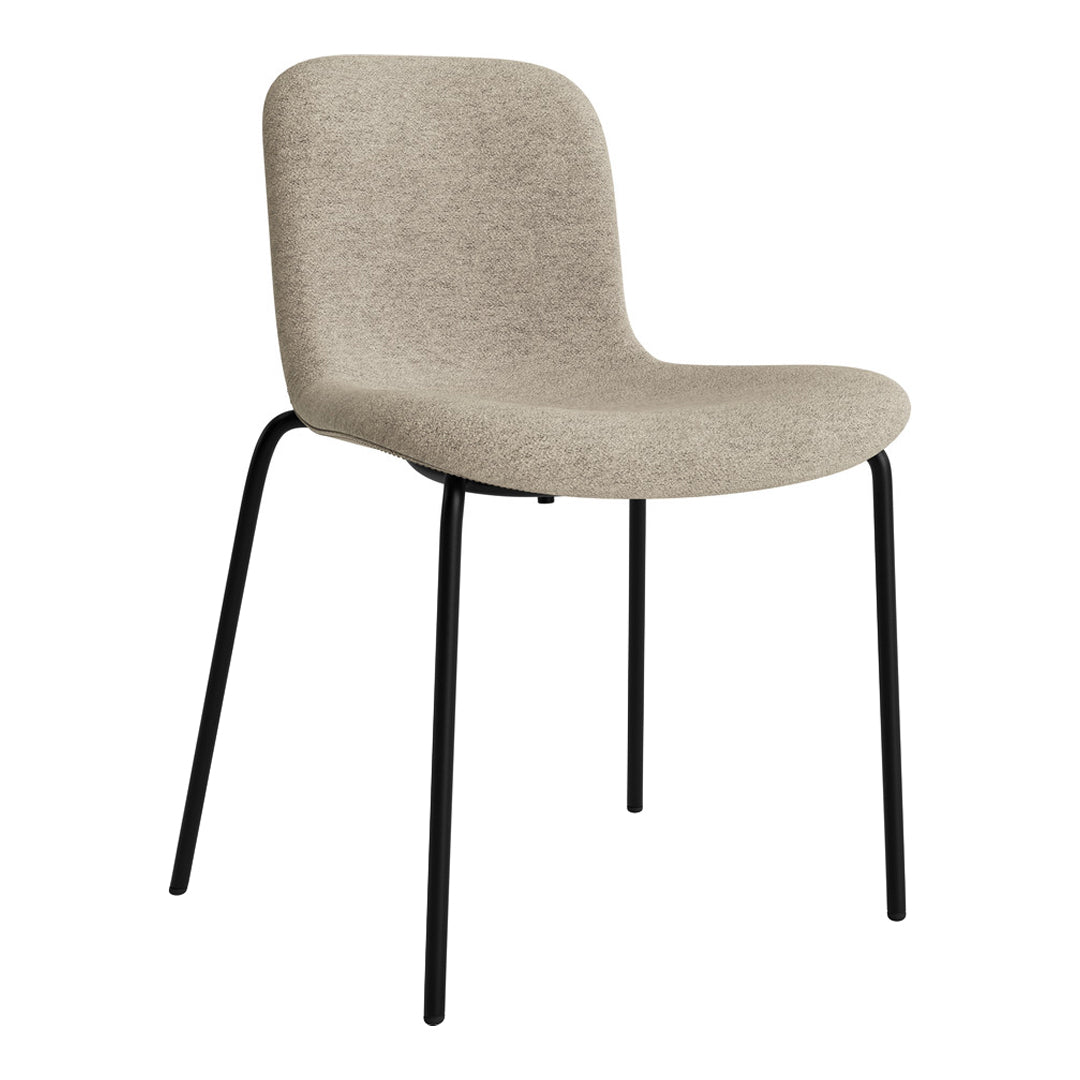 Langue Dining Chair - Steel - Soft Upholstered