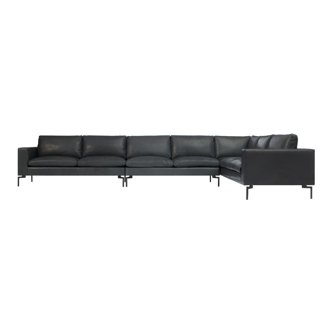 New Standard Large Leather Sectional Sofa