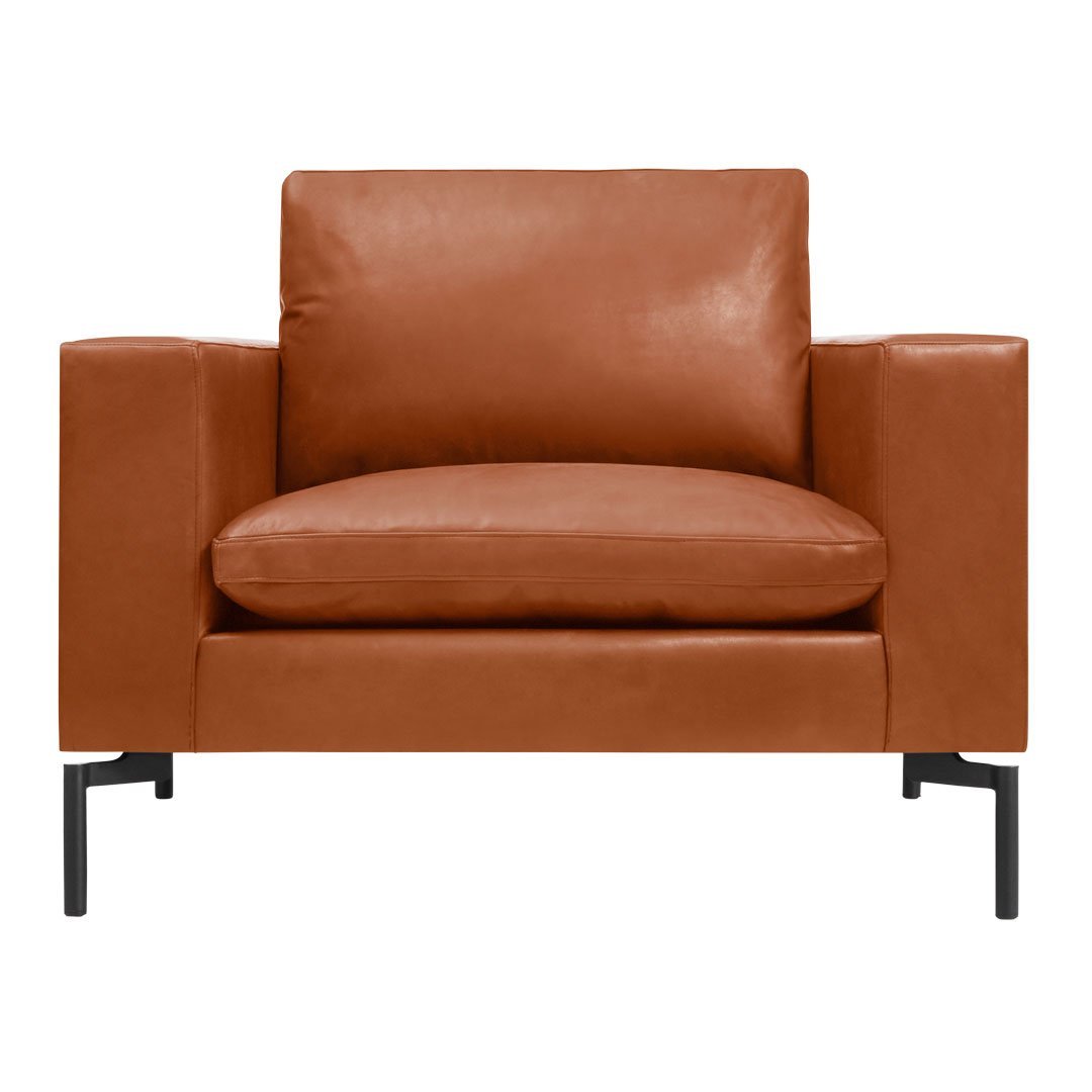 New Standard Leather Lounge Chair