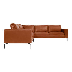 New Standard Small Sectional Leather Sofa