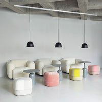 Circus Pouf in Velour