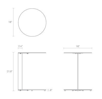 Blu Dot Note Side Table | Design Public