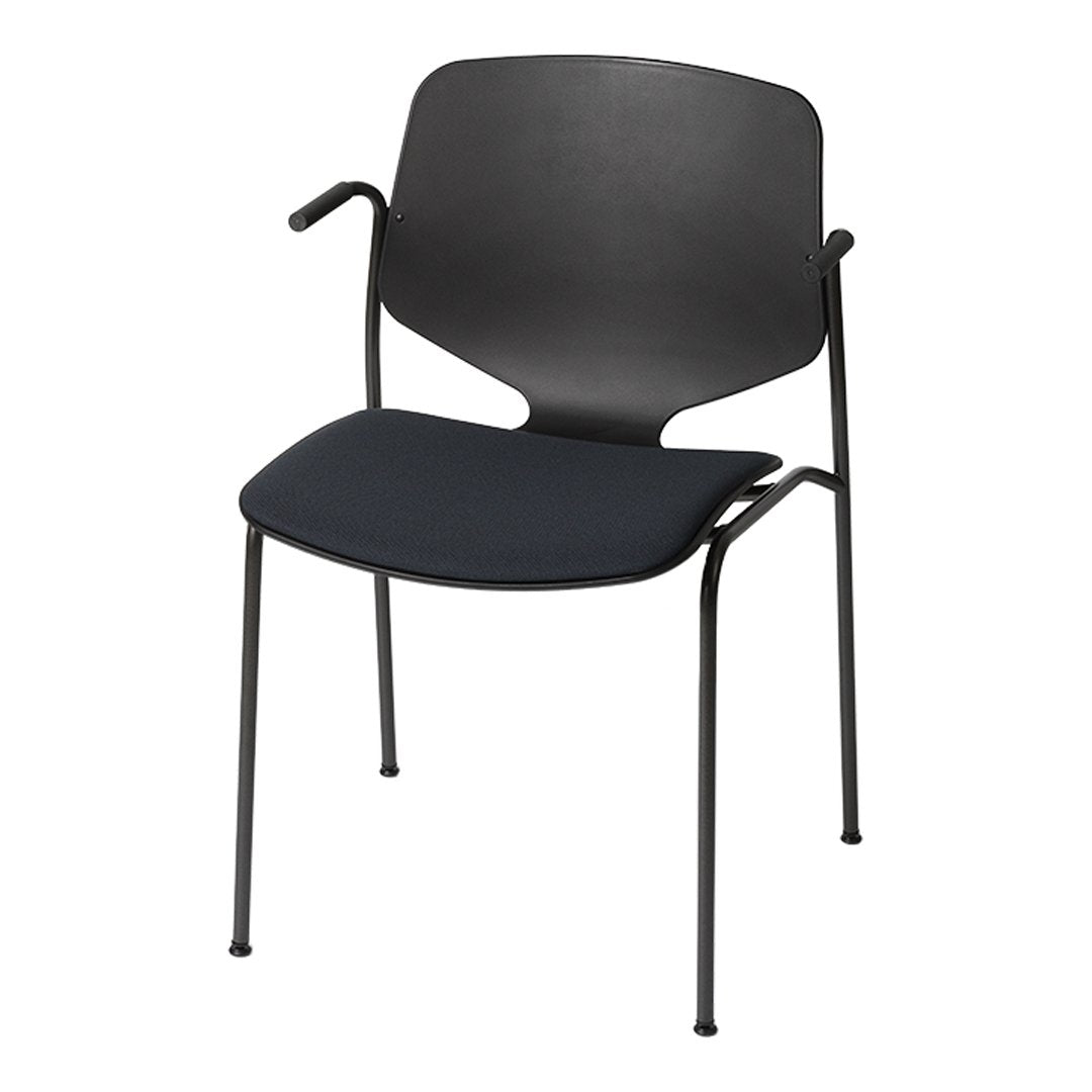 Nova Sea Stackable Armchair - Seat Upholstered