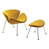 Orange Slice Footstool