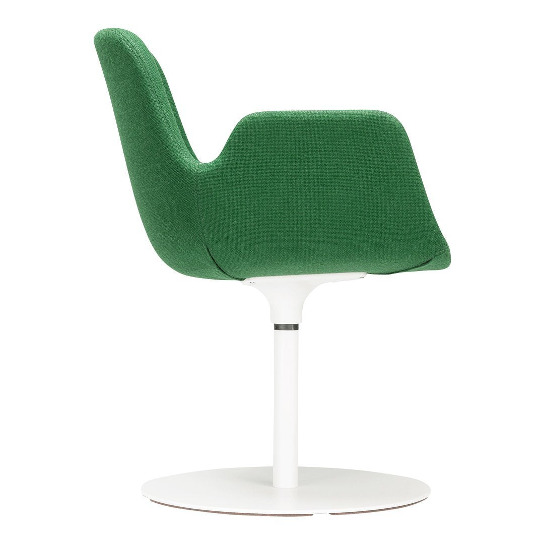 Pass Office Chair, Round Base - Upholstered