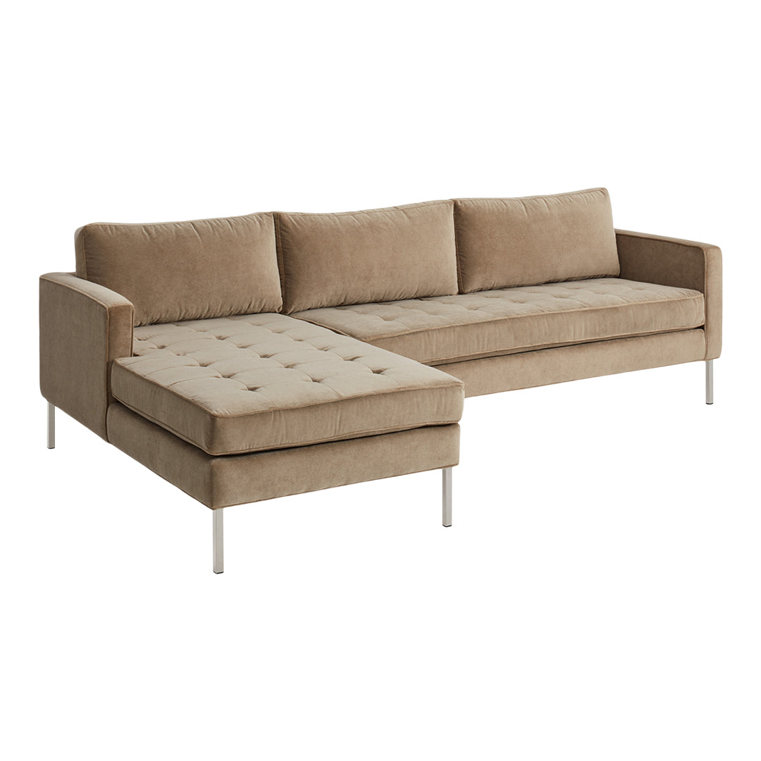 Paramount Right Arm Sofa with Left Arm Chaise