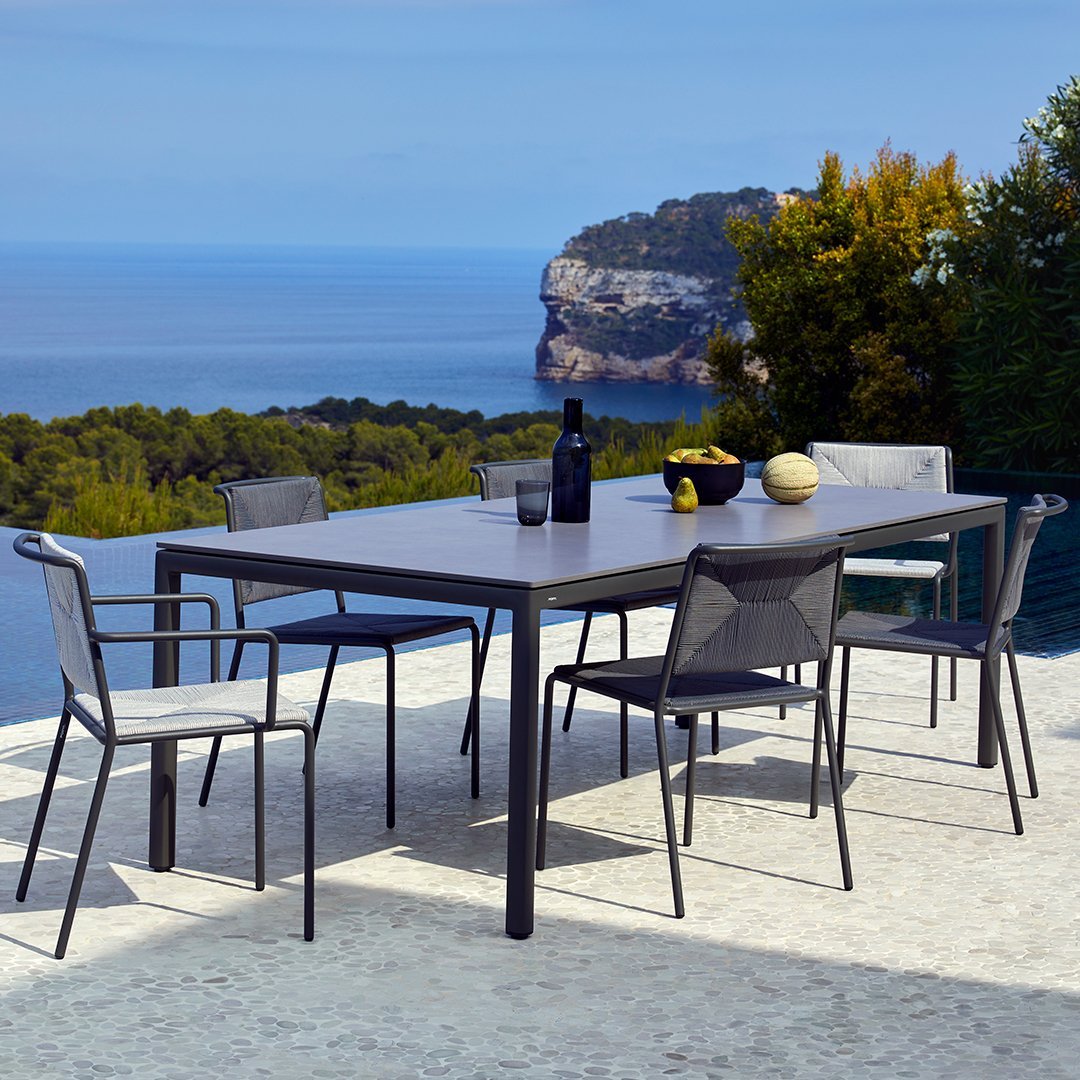 Summer Outdoor Rectangular Dining Table