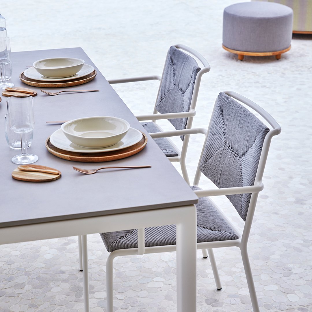 Summer Outdoor Rectangular Dining Table