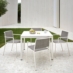 Summer Outdoor Square Dining Table