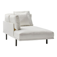 Long Island Outdoor Chaise Lounge w/ Single Armrest