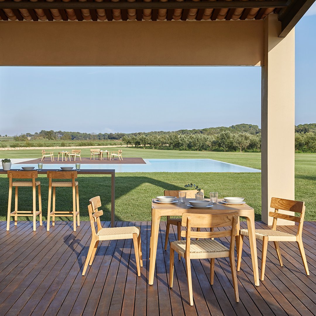 Paralel Outdoor Dining Chair