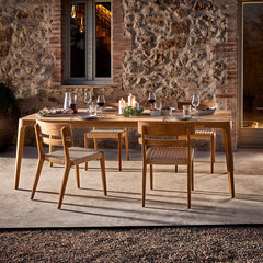 Paralel Outdoor Rectangular Dining Table