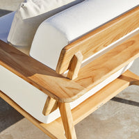 Paralel Outdoor Lounge Armchair